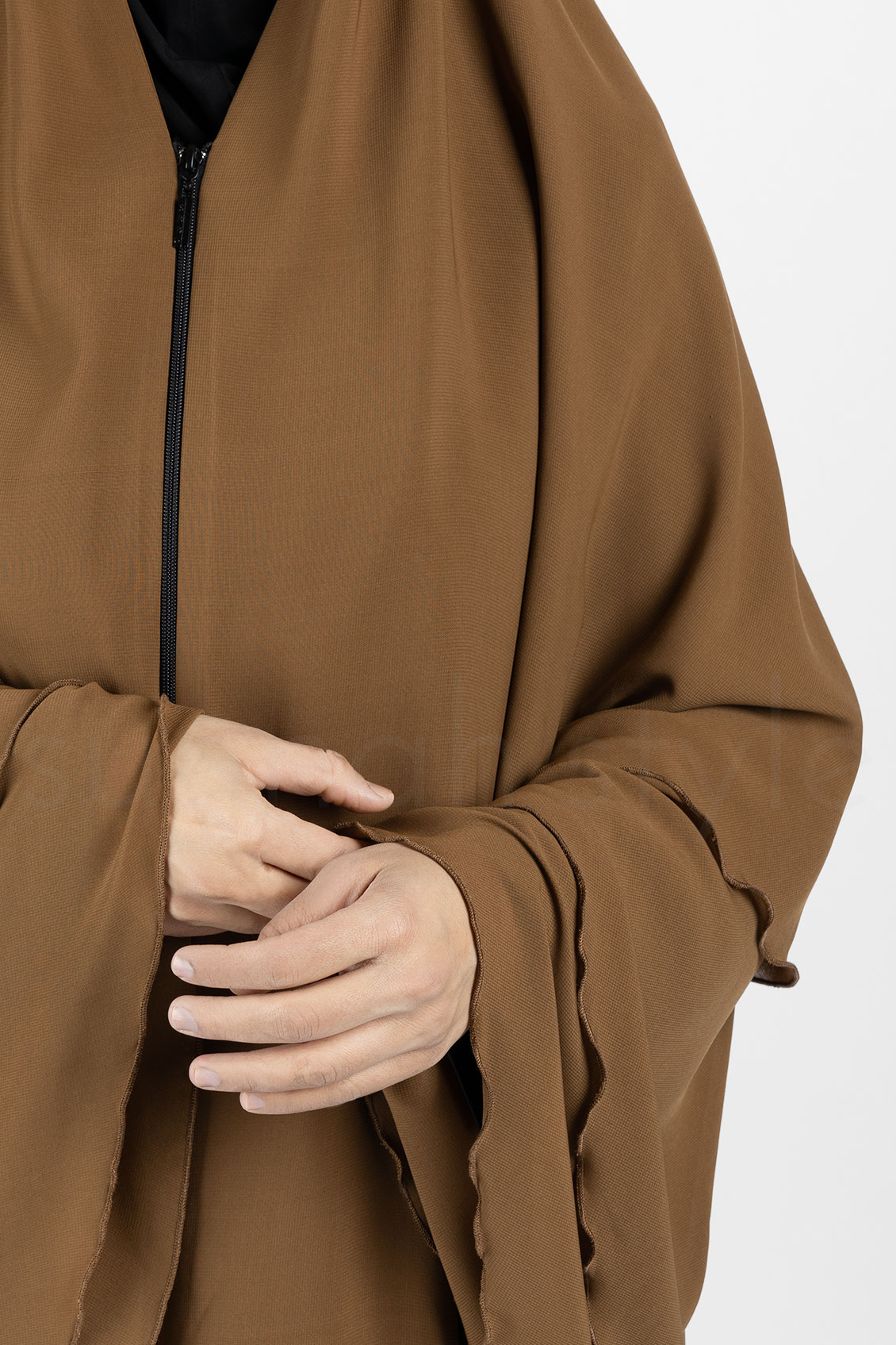 Sunnah Style 3-Layer Yemeni Khimar Caramel